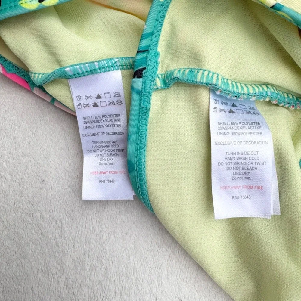 Tommy Bahama & Cabana Life Bikini Swimsuit Bundle, Girls‎ Size 12 Multi Color